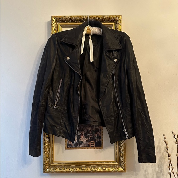 SOLD | Vintage Y.A.S Leather Jacket - Picture 1 of 2